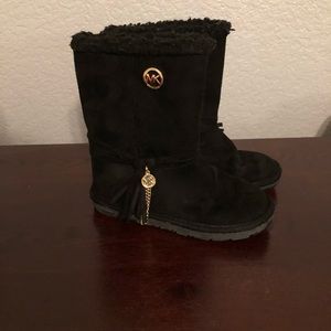 MIchael Kors black girl’s boots size 13